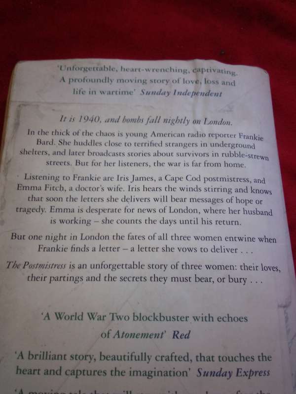 The Postmistress - Sarah Blake 2011 Softcover