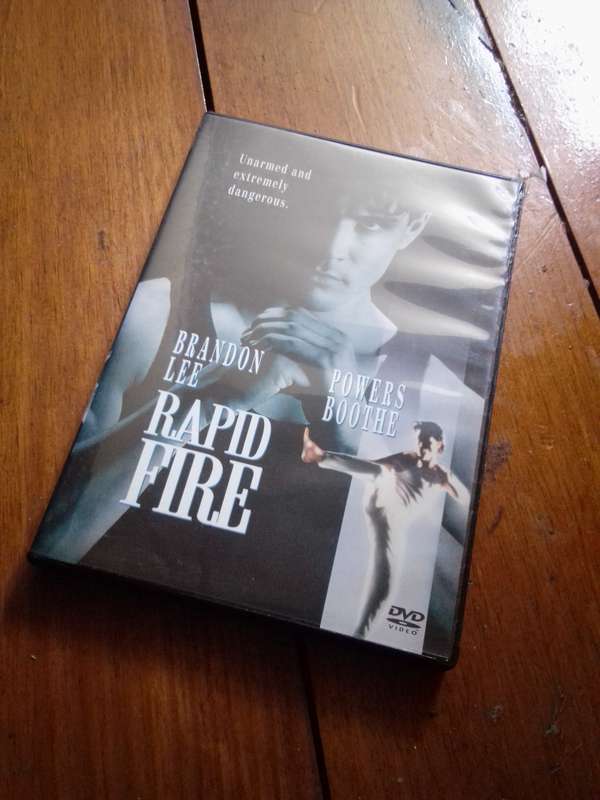 Rapid Fire DVD (Brandon Lee)