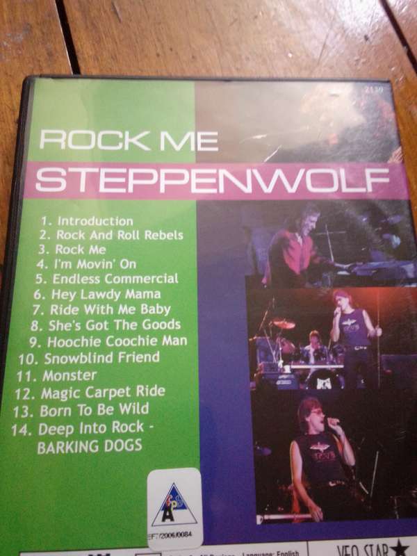 Rock Me STEPPENWOLF DVD