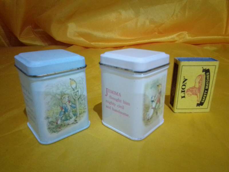 2 X 1996 Frederick Warne & Company Tins