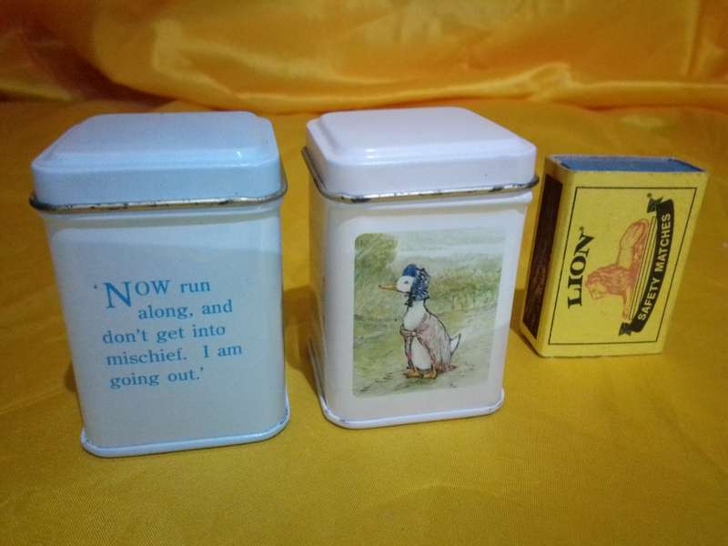 2 X 1996 Frederick Warne & Company Tins