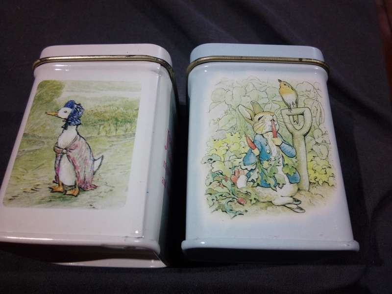 2 X 1996 Frederick Warne & Company Tins