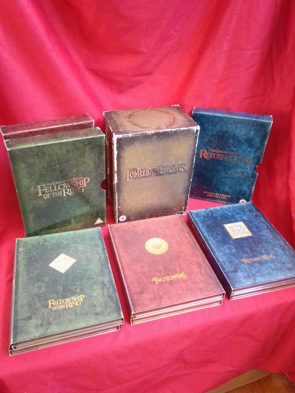 The Lord Of The Rings 12 Disc Special Extended DVD Edition Boxset