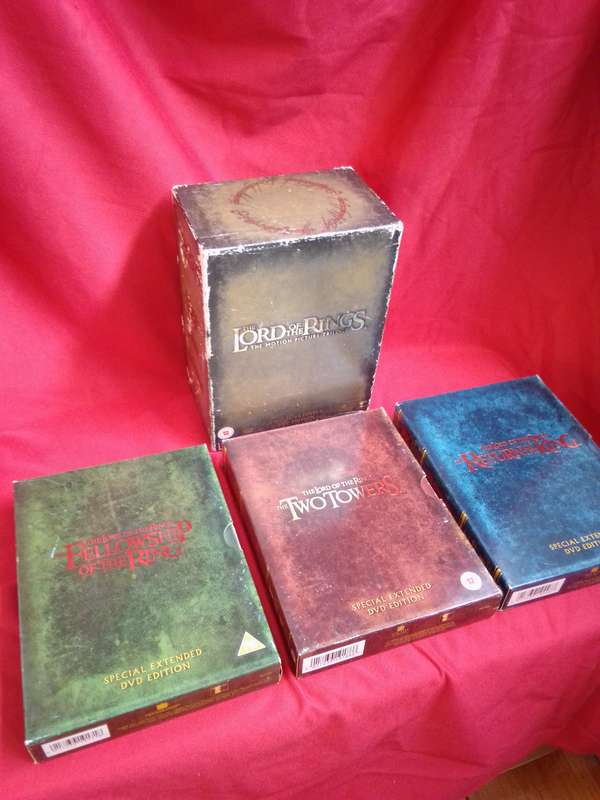 The Lord Of The Rings 12 Disc Special Extended DVD Edition Boxset