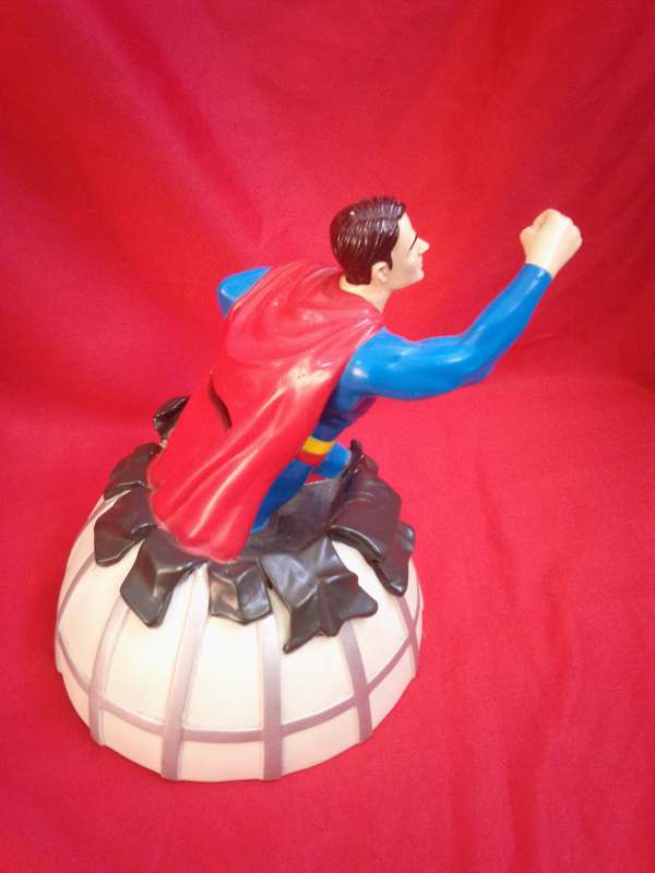 Retro Marvel Branded Superman Resin Moneybox
