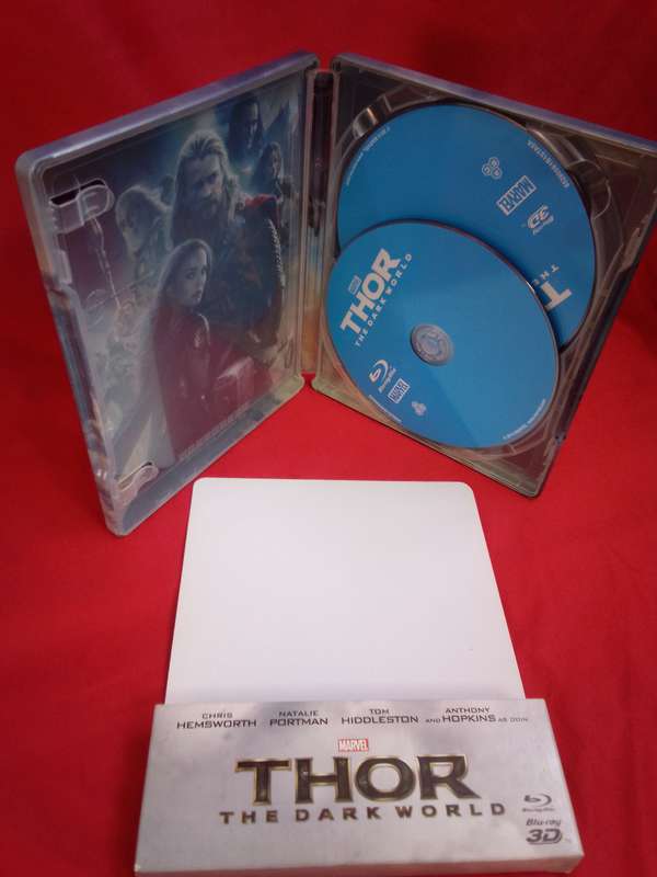 Thor The Dark World 2 Disc Steelbook Blu-ray 3D