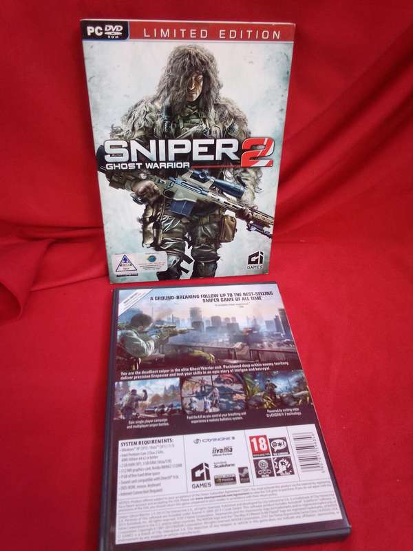 SNIPER 2 GHOST WARRIOR LIMITED EDITION PC