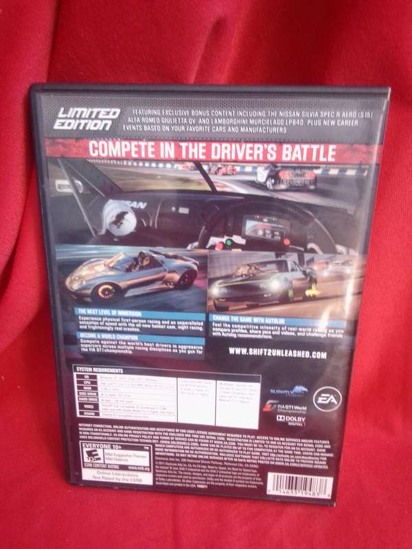 Need For Speed SHIFT 2 Unleashed LIMITED EDITION PC