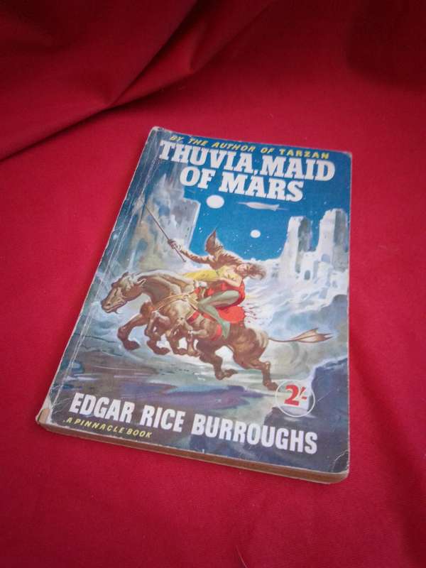 Vintage Paperback Copy - Thuvia, Maid of Mars - Edgar Rice Burroughs