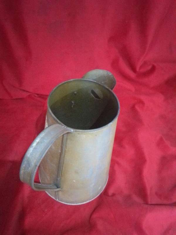 Vintage Tin Pitcher