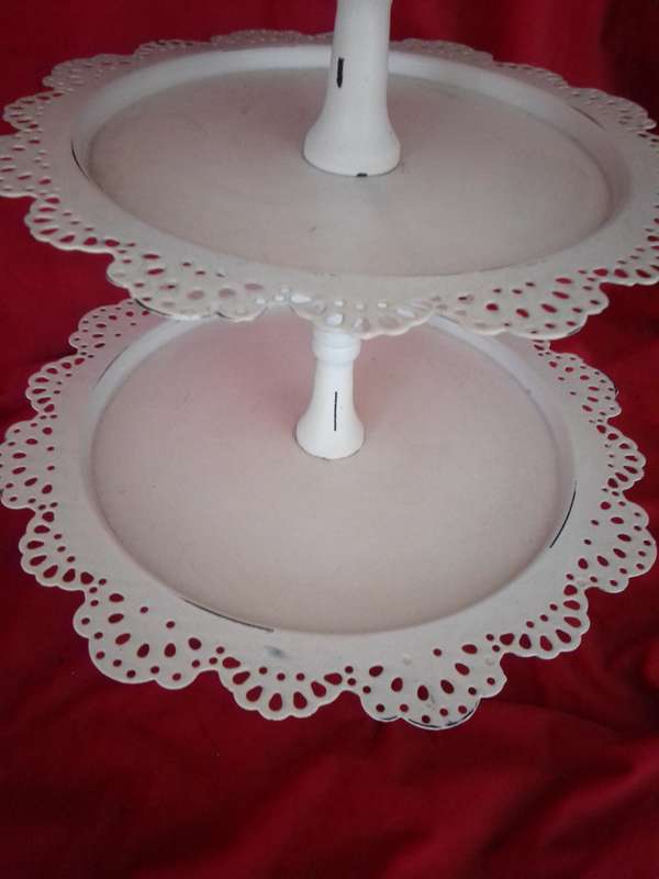 Large Vintage 3 Tray Tart Stand