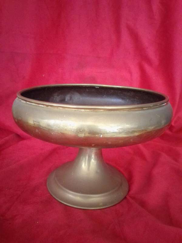 Circa 1940's Nestor England Brass Fruit Bowl
