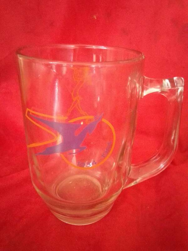 South African Airways 50 year (1934 - 1984) Glass Tankard
