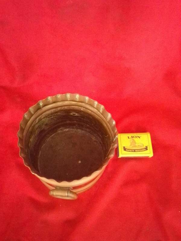 Vintage Brass Planter