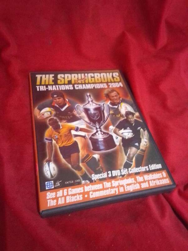 The Springboks Tri-Nations Champions 2004 DVD