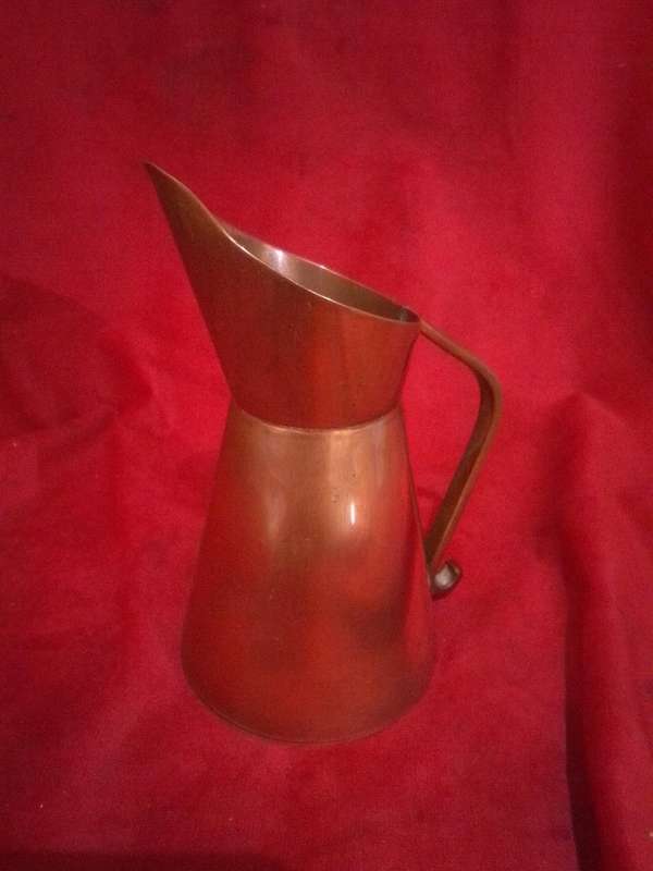 Rhodesian Hand Made Copper Pitcher