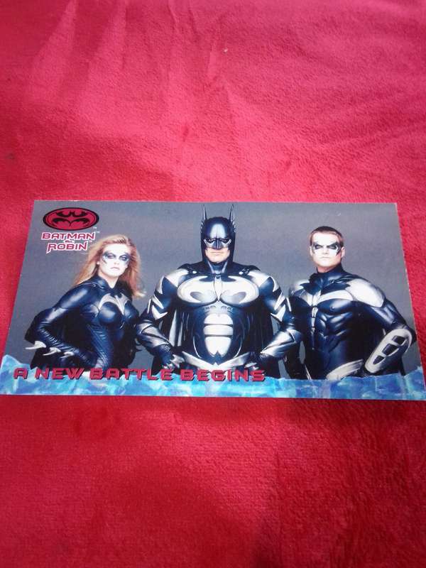 1997 Batman & Robin #1 Fleer Skybox Trading Card