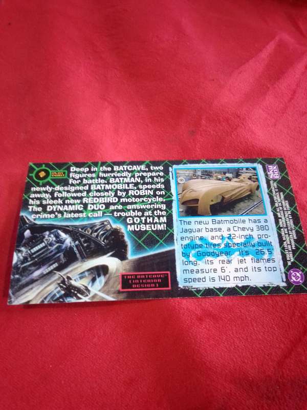 1997 Batman & Robin #2 Fleer Skybox Trading Card