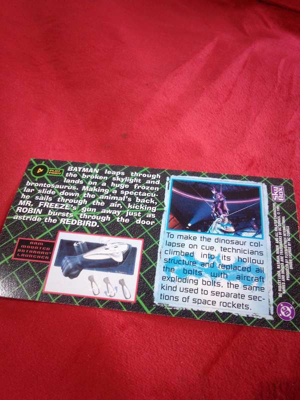 1997 Batman & Robin #4 Fleer Skybox Trading Card