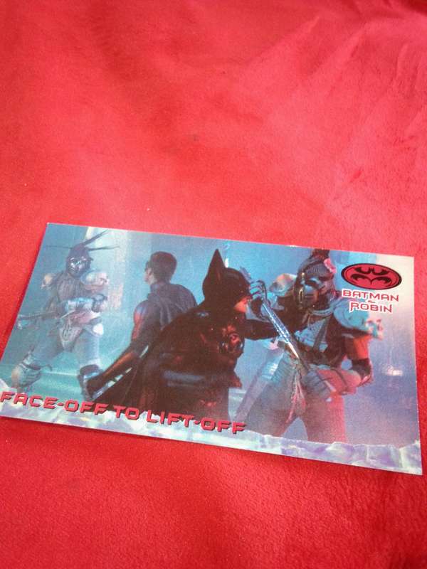 1997 Batman & Robin #6 Fleer Skybox Trading Card