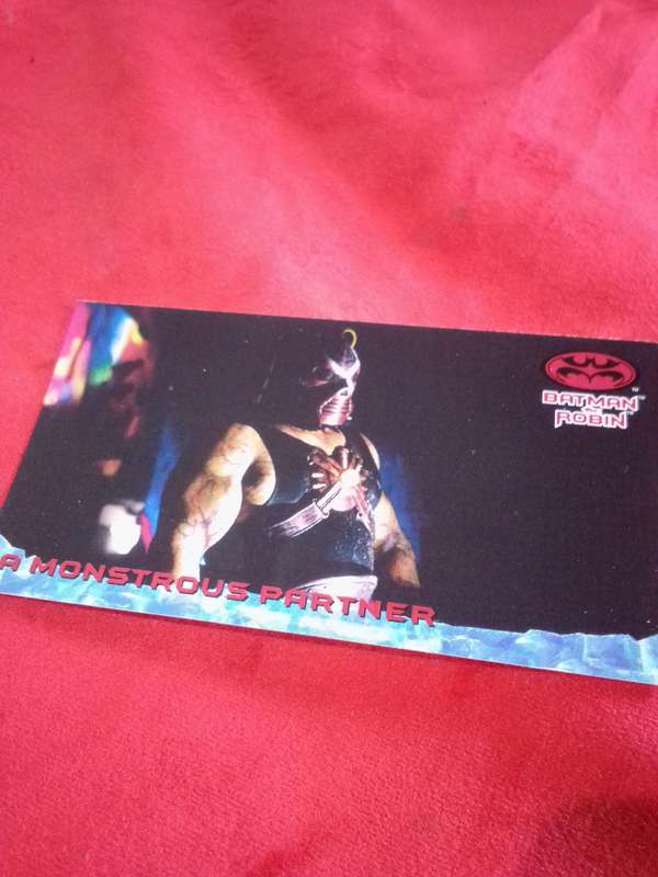 1997 Batman & Robin #9 Fleer Skybox Trading Card