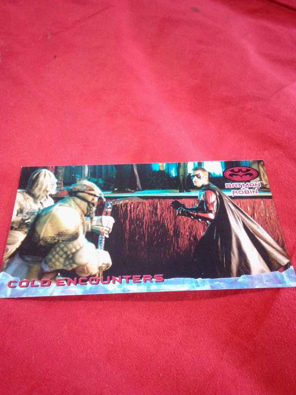 1997 Batman & Robin #17 Fleer Skybox Trading Card