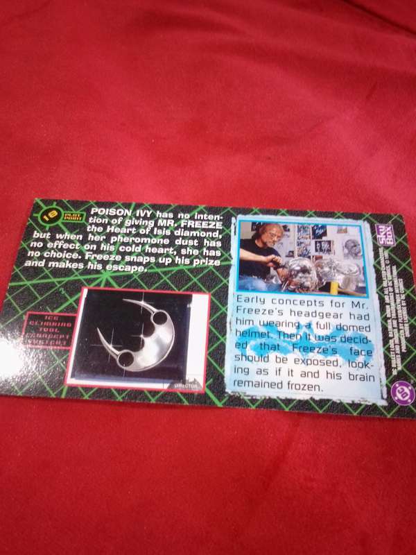 1997 Batman & Robin #18 Fleer Skybox Trading Card