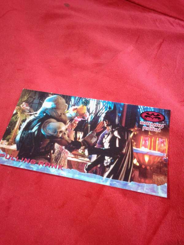 1997 Batman & Robin #20 Fleer Skybox Trading Card