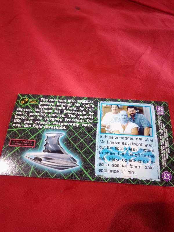1997 Batman & Robin #23 Fleer Skybox Trading Card