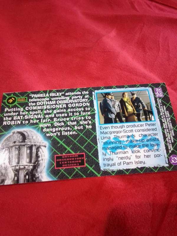 1997 Batman & Robin #31 Fleer Skybox Trading Card