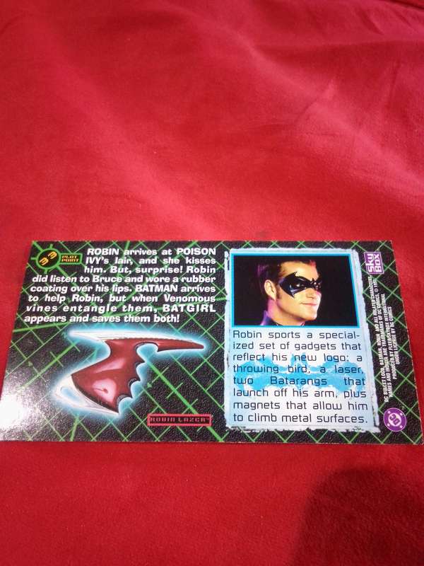 1997 Batman & Robin #33 Fleer Skybox Trading Card