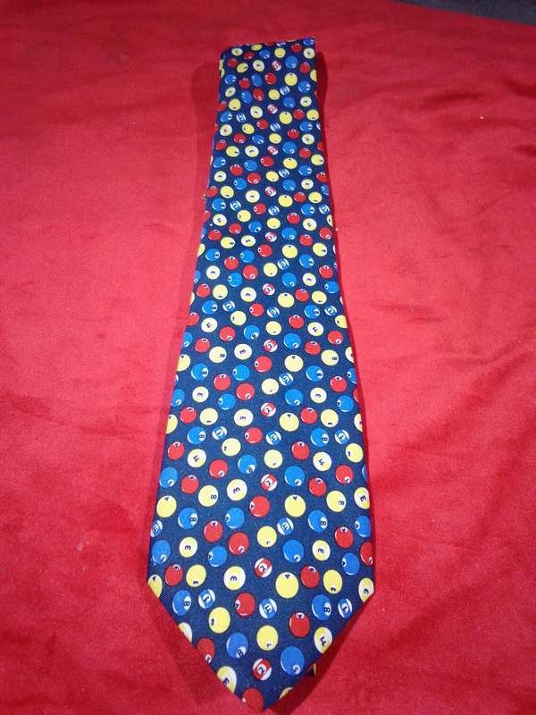 Full Size Pool ball Tie