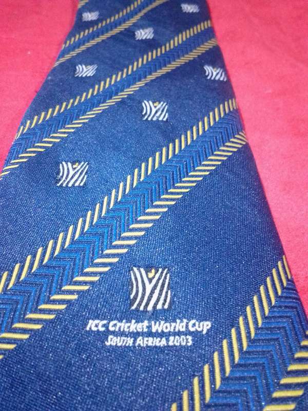 Official ICC Cricket World Cup South Africa 2003 Tie