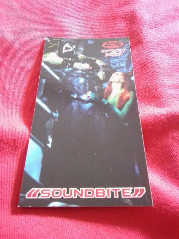 1997 Batman & Robin #49 Soundbite Trading Card