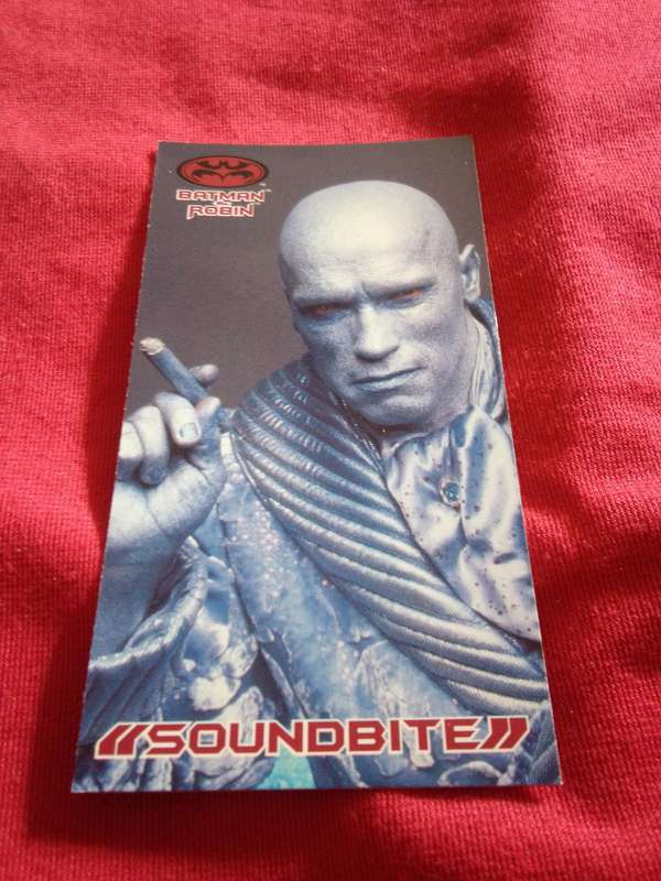 1997 Batman & Robin #51 Soundbite Trading Card