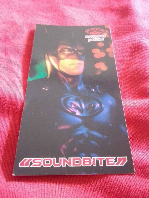 1997 Batman & Robin #53 Soundbite Trading Card