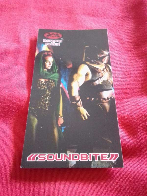 1997 Batman & Robin #62 Soundbite Trading Card