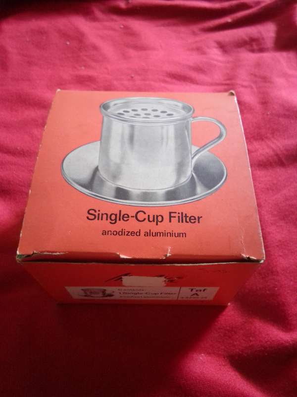 Retro Melitta Germany Single Cup Filter In Original Packaging (Unused Mint Condition)