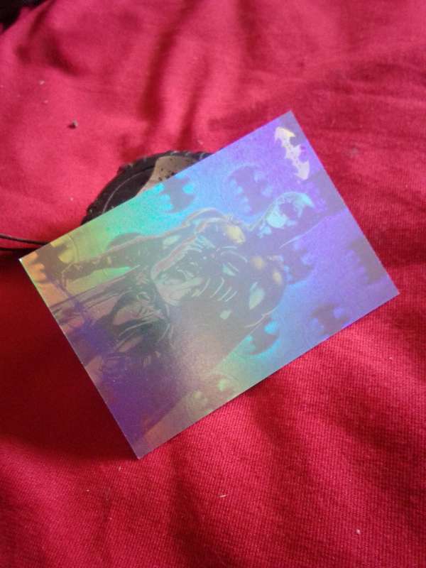 1995 Batman Forever #11 Silver Foil 3D Trading Card