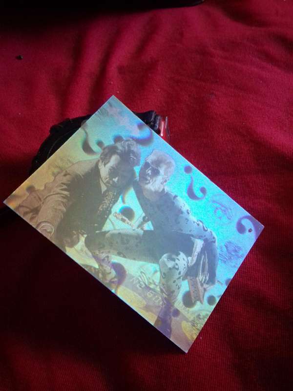 1995 Batman Forever #33 Silver Foil 3D Trading Card