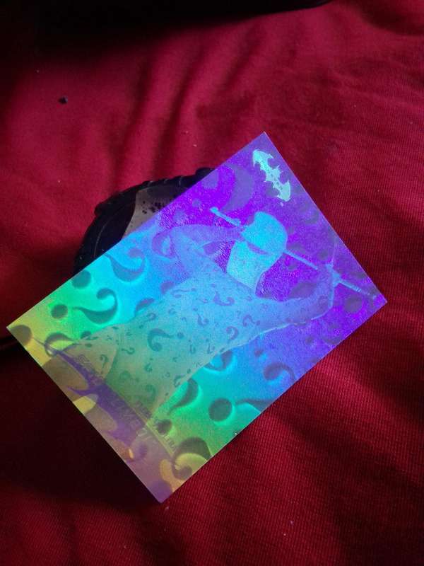 1995 Batman Forever #32 Silver Foil 3D Trading Card