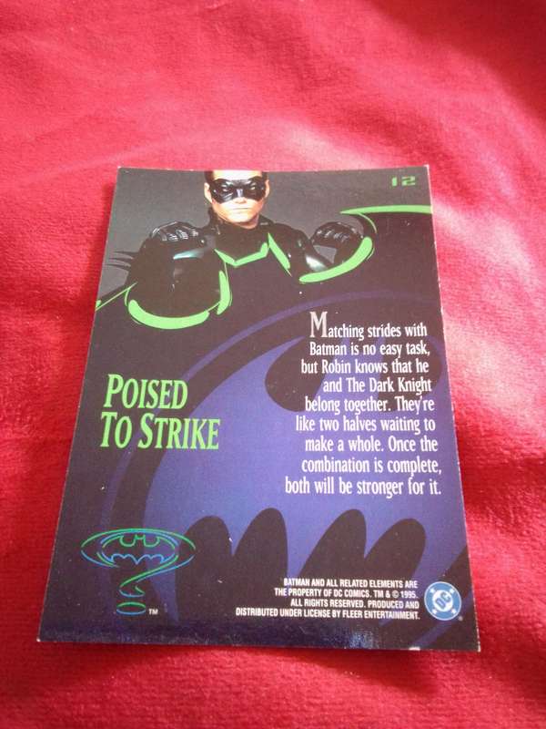 Batman #12 Fleer 95 Ultra Trading Card