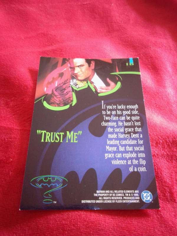 Batman #16 Fleer 95 Ultra Trading Card