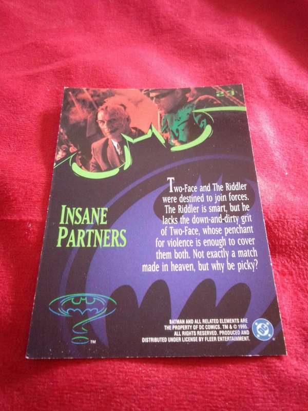 Batman #23 Fleer 95 Ultra Trading Card