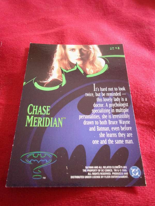 Batman #24 Fleer 95 Ultra Trading Card