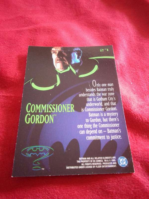 Batman #27 Fleer 95 Ultra Trading Card