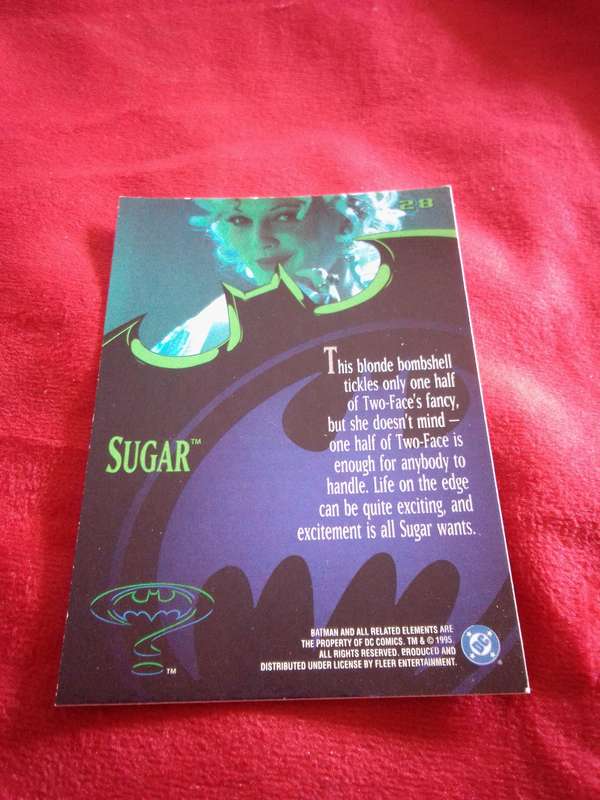Batman #28 Fleer 95 Ultra Trading Card