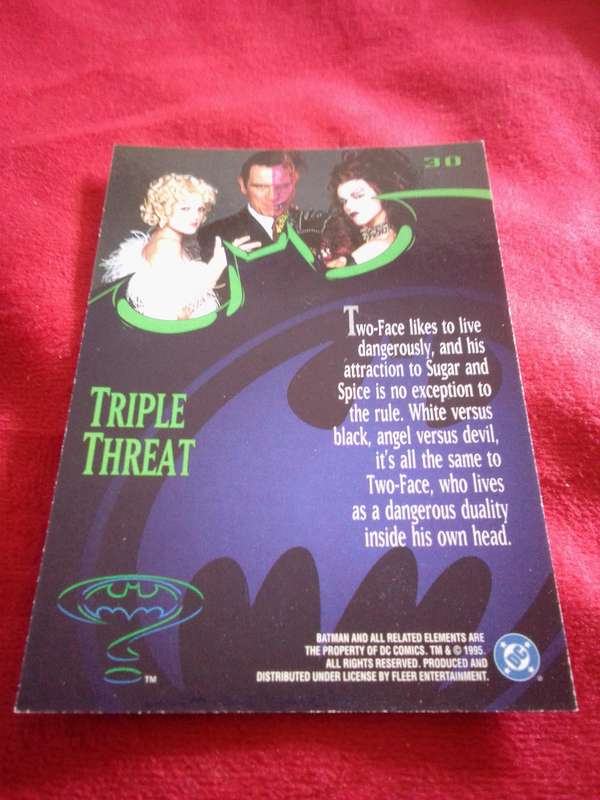 Batman #30 Fleer 95 Ultra Trading Card