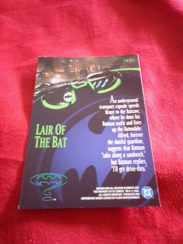Batman #35 Fleer 95 Ultra Trading Card