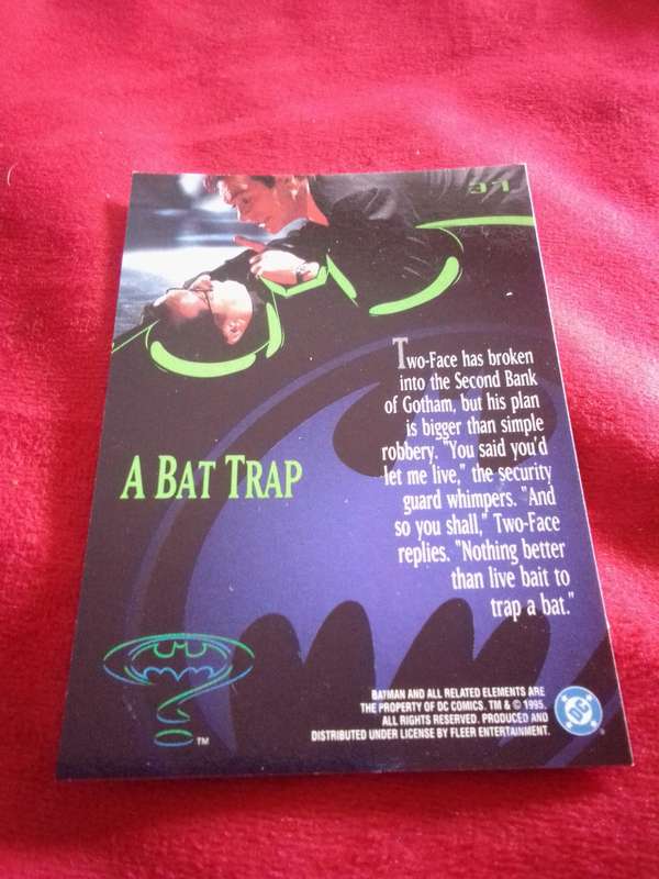 Batman #37 Fleer 95 Ultra Trading Card